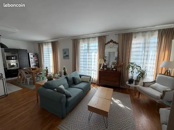 Vends appartement 73m2 Bécon-les-Bruyères