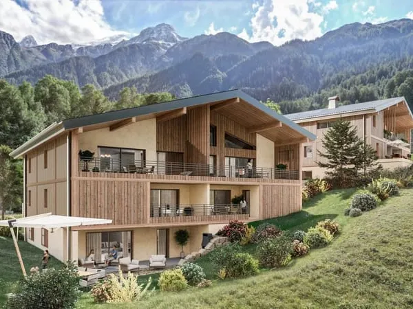 Appartement T3 dans chalet neuf de standing aux Houches