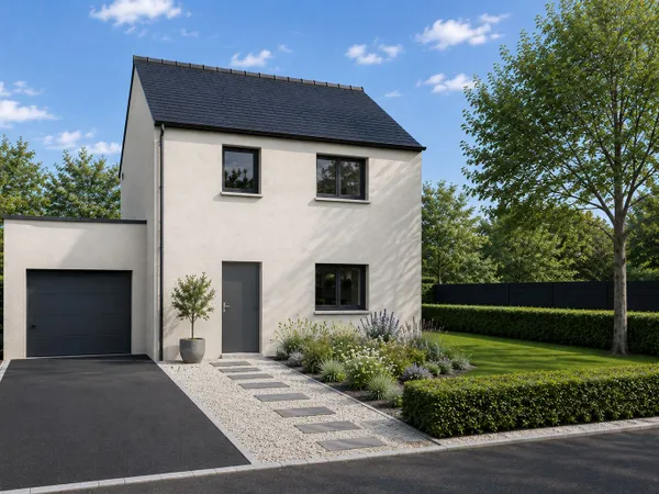 Terrain + maison 88 m²
