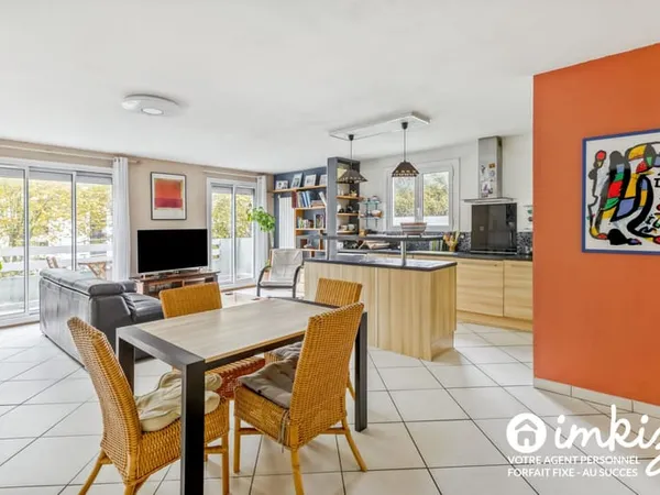 Appartement lumineux 4 pièces 80m2