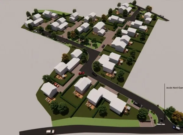 Terrain 543 m²