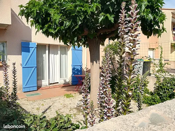 Perpignan Mas vermeil, F1 RDC + Jardin