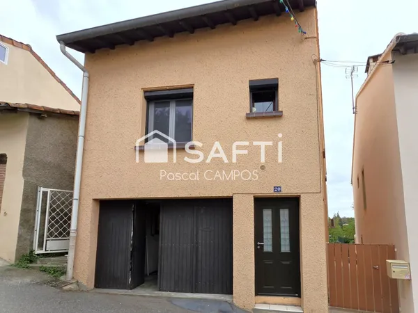 Maison t4 de 88m² avec jardin et garage