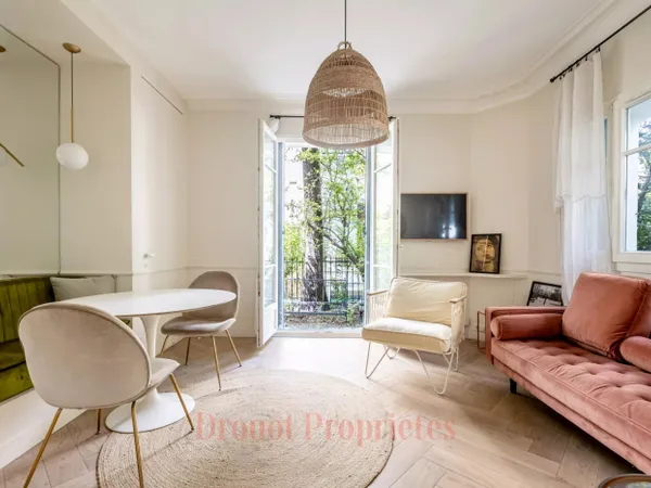 Paris XVII - Batignolles - Appartement avec jardin de 90 m²