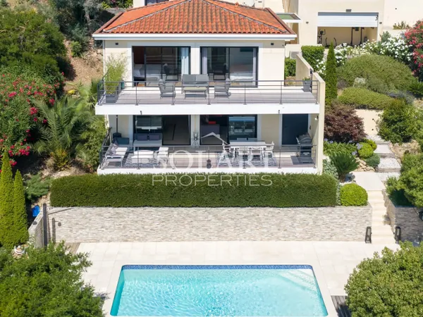 Villa 4 chambres avec piscine et vue panoramique mer