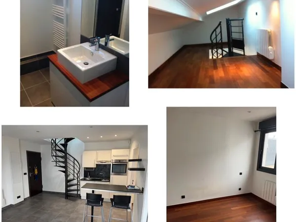 Duplex 2/3 pièces au deuxieme et dernier étage d'une petite residence en bords de Marne à Gournay-su