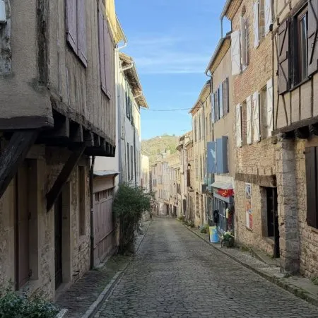 Maison de village avec jardin et garages