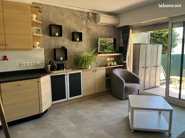 Studio bord de mer - Les lônes - Plage de Bonnegrâce - avec parking privatif et vue mer
