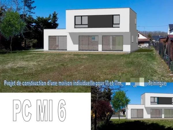 A saisir vite, Grand terrain 20 ares avec Permis de maison contemporaine de 150m2 vide sanitaire réa
