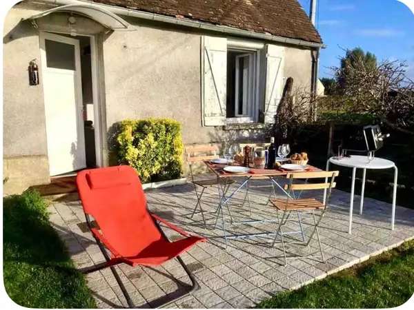 A LOUER - BOUTENCOURT Appartement meublé avec jardin et place de stationnement - 41.66 m2