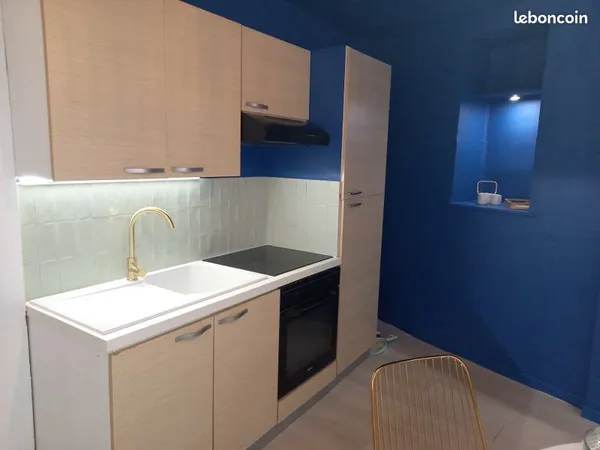 Studio meublé 22 m² - Fécamp Port - Plage & commerces à pied