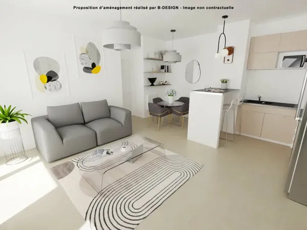 Appartement T3 + parking souterrain / TOULOUSE - Route de Launaguet