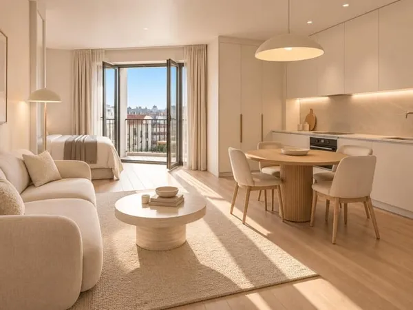 STUDIO DE 32 M² AVEC BALCON ET PARKING, AUX PORTES DE PARIS ET À 5 MIN DU RER