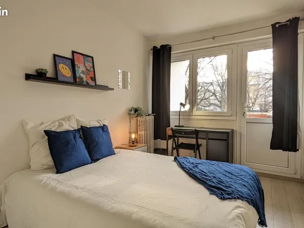 Chambre 1 pièce 19 m²