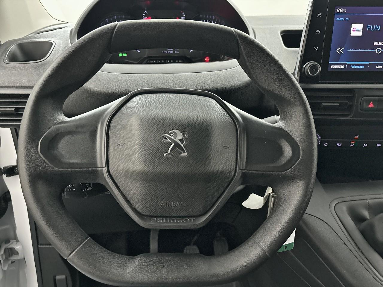 Peugeot Partner fourgon m 650 kg bluehdi 100 s&s bvm6 — photo 28