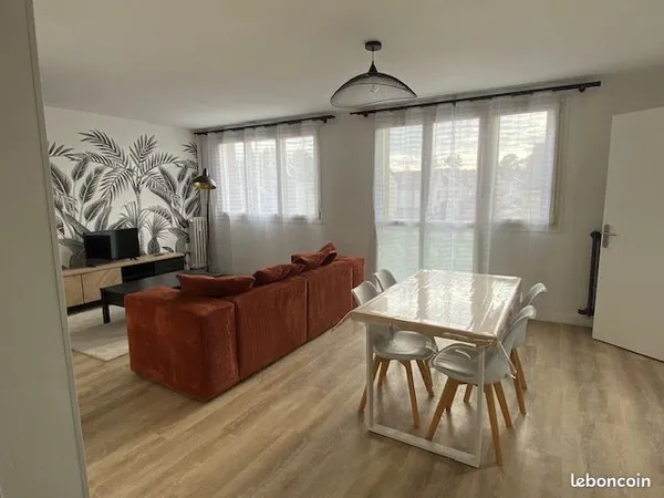 Appartement meublé 3 pièces - 69 m²