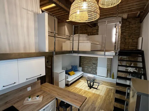 Apparemment rénové 40m2 - bas des pentes
