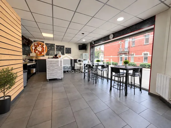 Local commercial à louer - 145 m² - Lille Bois-Blancs