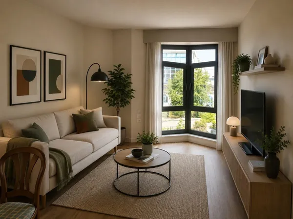 Appartement T2 en hypercentre belle vue sur l'odet
