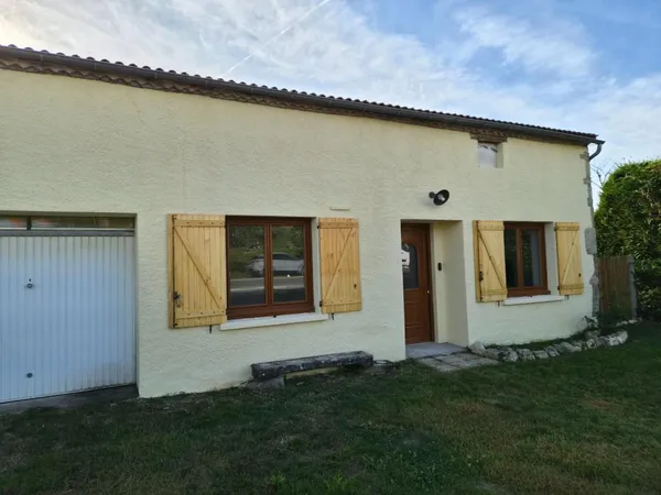 Maison ancienne de plain-pied rénovée
