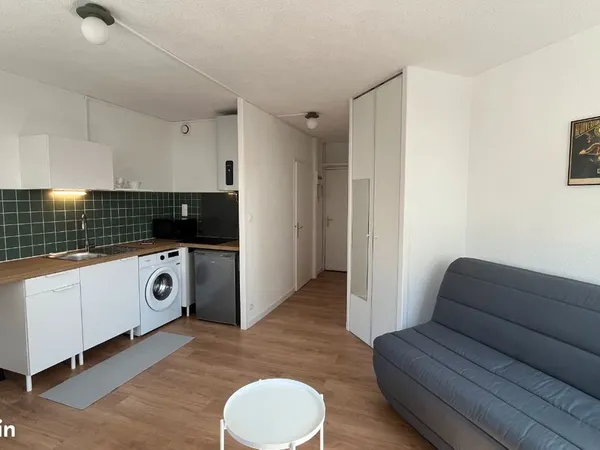 Studio meublé 22 m² lumineux - entièrement refait à neuf - Nantes Parc de Procé