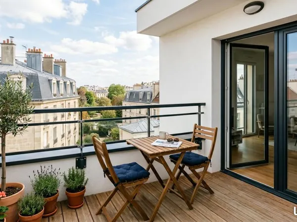 Appartement 2 pièces 45 m²