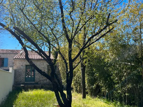 Maison de village avec jardin