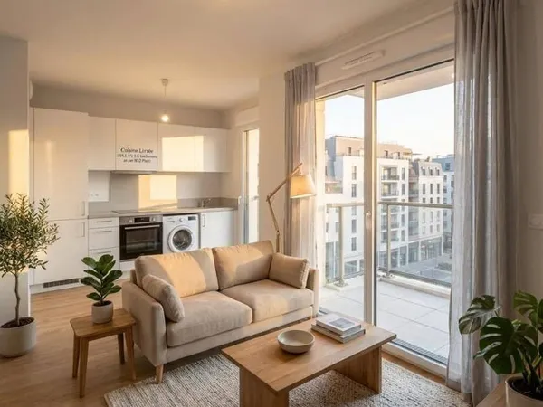 Appartement 2 pièces 46 m²