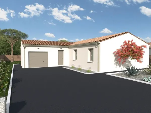 Terrain + maison 85 m²