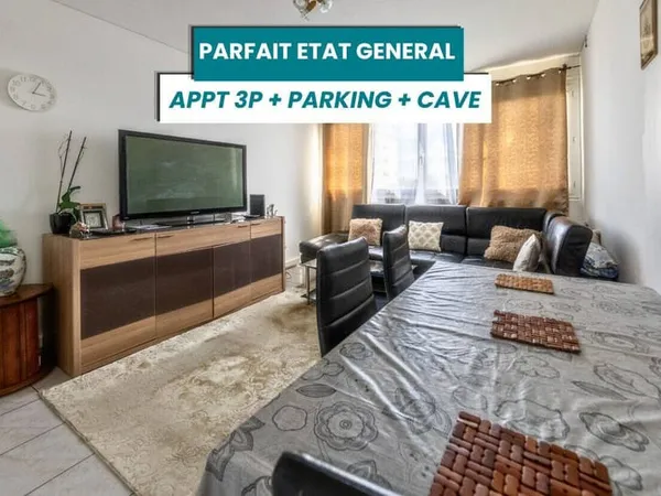 Appartement 4 pièces 69 m²