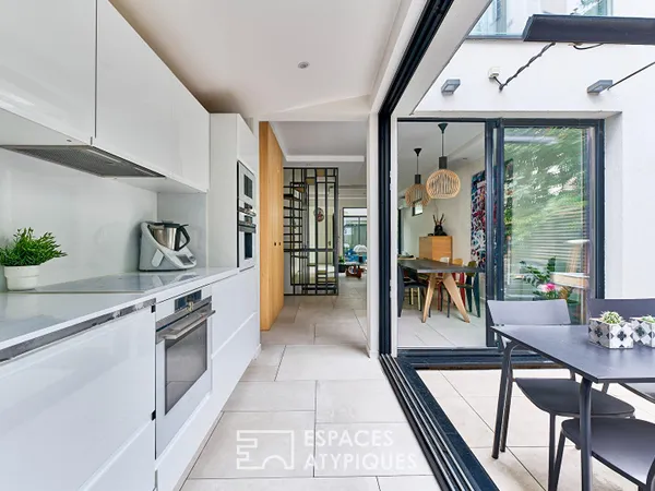 Maison d'Architecte avec double terrasse