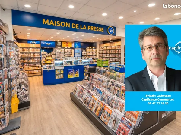 Fonds de commerce presse, FDJ, PMU 70 m²