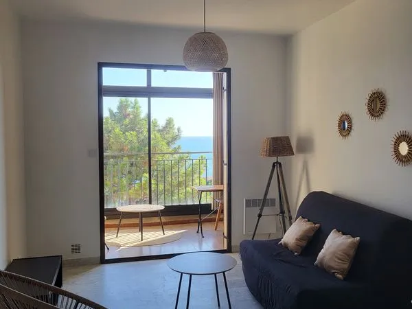 Studio vue mer a ajaccio