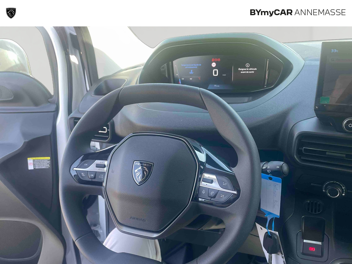 Peugeot PARTNER FOURGON M 650 KG BLUEHDI 100 S&amp;S BVM6 — photo 9