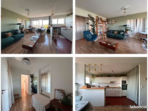 Brunoy - 4 pièces 79 m², 3 chambres, 7e étage - Vue sur le Val d'Yerres