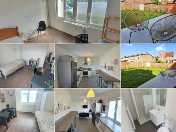 Loue chambre avec salle de bain privative - 12m²