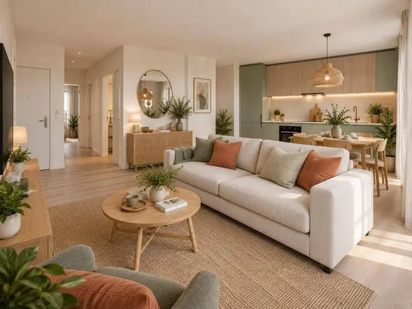 Appartement 2 pièces 55 m²
