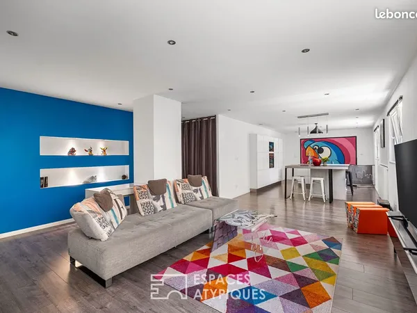Loft 3 pièces 124 m²