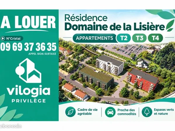 Illzach T4 au 4ème et dernier étage