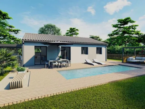 Maison à construire à Targon (33760)