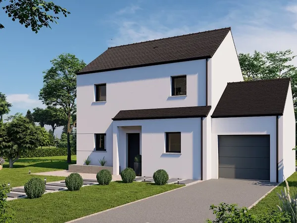 Terrain + maison 85 m²