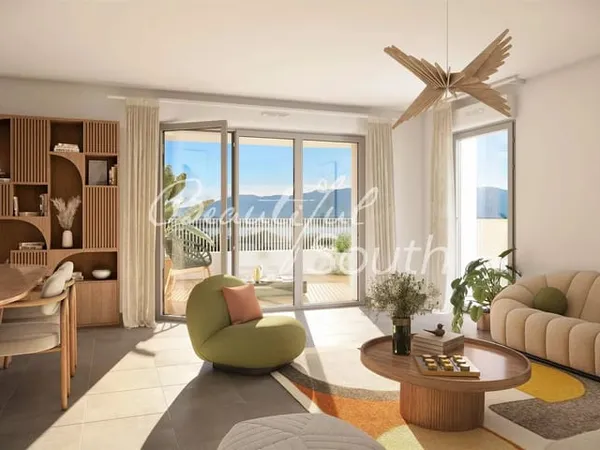 Appartement T3 Avec Parking Et Exterieurs, Lac Villeneuve De La Raho