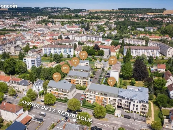Appartement 2 pièces 43 m²