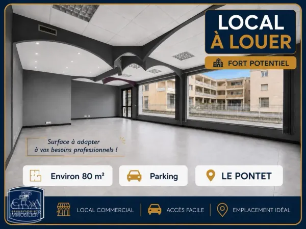 Local commercial 80 m²