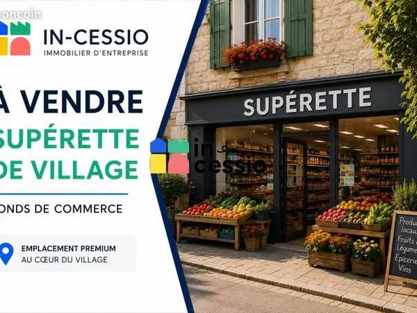 Fonds de commerce épicerie 137 m²
