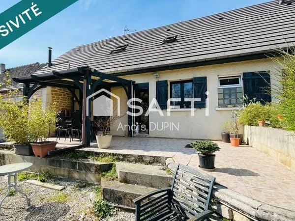 Maison 8 pièces, 5 chambres, sous-sol complet