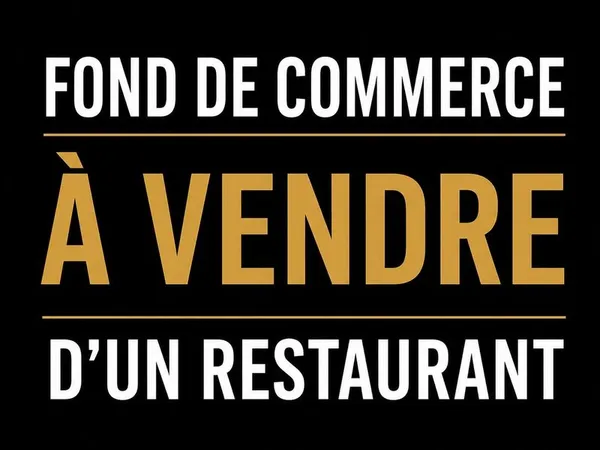Restaurant à vendre