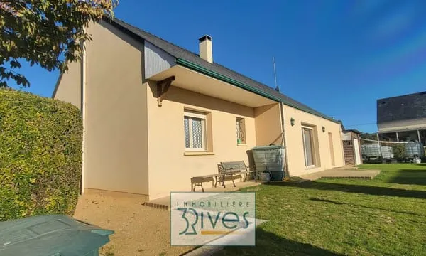 Maison de plain-pied avec 3 chambres 1350 m2 de terrain