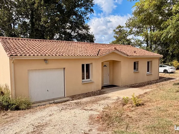 Maison 90 m² - 3 chambres - Terrain 1 100 m² - Vue dégagée