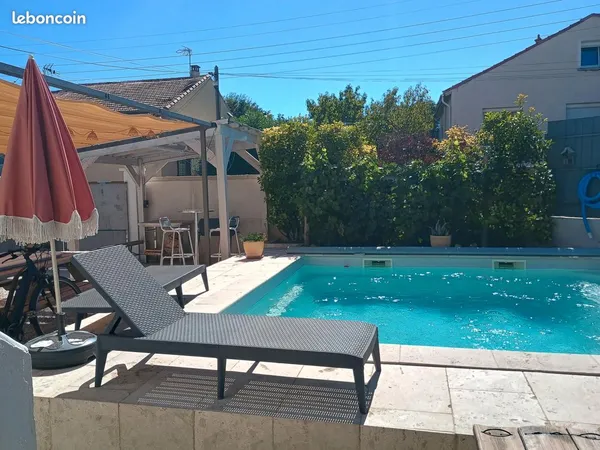 Maison rénovée dans le quartier Beausoleil à Nîmes